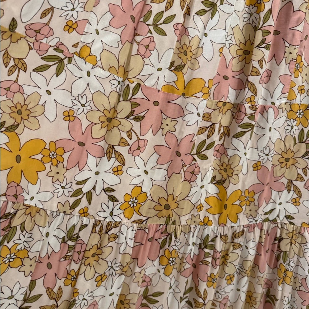Auguste The Label Floral Maxi Skirt - Pink, Yellow, White